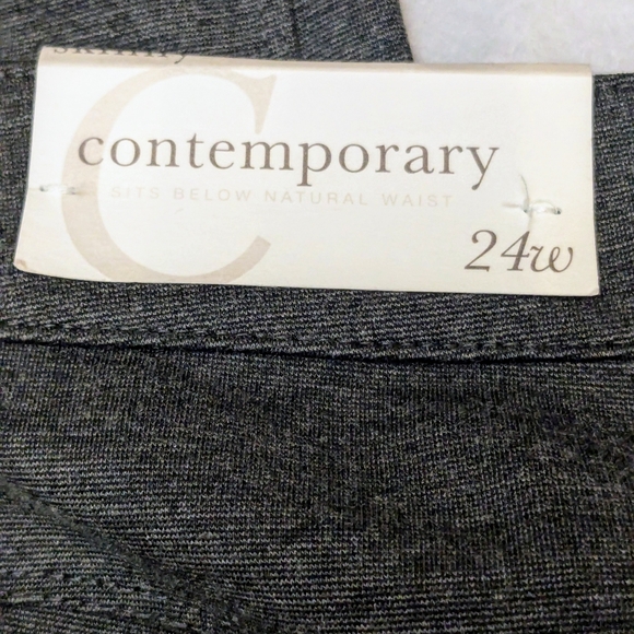 FINAL DAYS $5 Cato Sportswear Contemporary Grey Pants Size 24W CLOSET CLOSING - Picture 6 of 8
